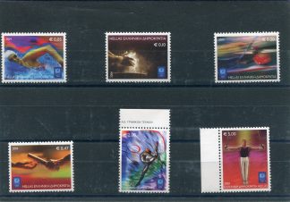GRECIA 2004 OLIMPIADI ESTIVE UNIF.2186/91