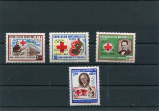 GUATEMALA 1964 OLIMPIADI ESTIVE YV.A299/302