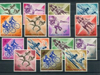 GUINEA 1963 OLIMPIADI ESTIVE YV.134/45+A29/31