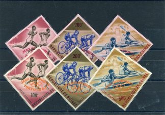 GUINEA 1964 OLIMPIADI ESTIVE YV.A42/47