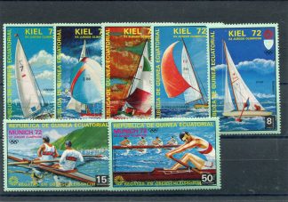 GUINEA EQUATORIALE 1972 OLIMPIADI ESTIVE YV.22+A8