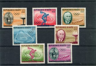 HAITI 1960 OLIMPIADI ESTIVE YV.447/50+A203/05