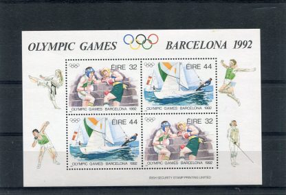 IRLANDA 1992 OLIMPIADI ESTIVE UNIF.BF9