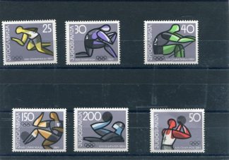 JUGOSLAVIA 1964 OLIMPIADI ESTIVE UNIF.973/78