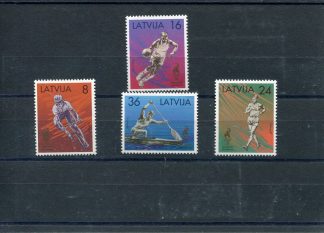 LETTONIA 1996 OLIMPIADI ESTIVE UNIF.391/94