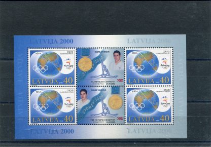 LETTONIA 2000 OLIMPIADI ESTIVE UNIF.512 IN MF