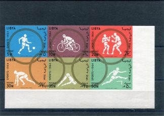 LIBIA 1964 OLIMPIADI ESTIVE YV.246/51 ND