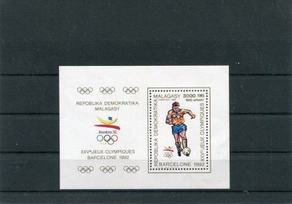 MADAGASCAR 1989 OLIMPIADI ESTIVE YV. BF61