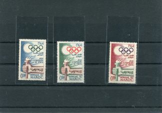 MAROCCO 1964 OLIMPIADI ESTIVE YV.476/78