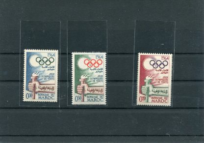 MAROCCO 1964 OLIMPIADI ESTIVE YV.476/78