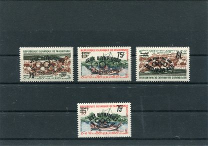 MAURITANIA 1962 OLIMPIADI ESTIVE YV.154A/D