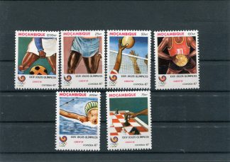 MONGOLIA 1987 OLIMPIADI ESTIVE YV.1065/70