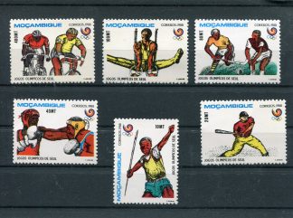 MONGOLIA 1988 OLIMPIADI ESTIVE YV.1077/82