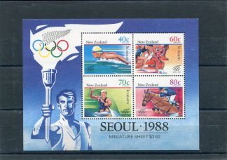 NUOVA ZELANDA 1988 OLIMPIADI ESTIVE YV.BF63