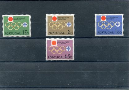 PORTOGALLO 1964 OLIMPIADI ESTIVE UNIF. 949/52