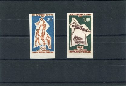 SENEGAL 1964 OLIMPIADI ESTIVE YV.A43/44 ND