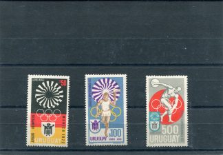 URUGUAY 1972 OLIMPIADI ESTIVE YV.A380/82
