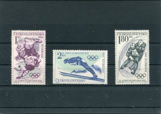 CECOSLOVACCHIA 1964 OLIMPIADI INVERNALI YV.1315/17