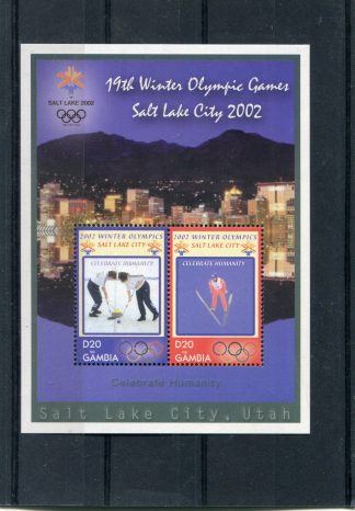 GAMBIA 2002 OLIMPIADI INVERNALI YV.BF542