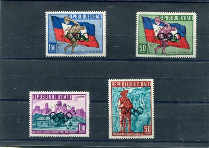 HAITI 1960 OLIMPIADI INVERNALI YV.430+A184/86