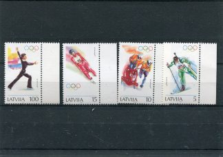 LETTONIA 1994 OLIMPIADI INVERNALI UNIF.328/31