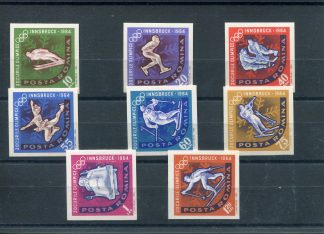 ROMANIA 1964 OLIMPIADI INVERNALI YV.1984/91