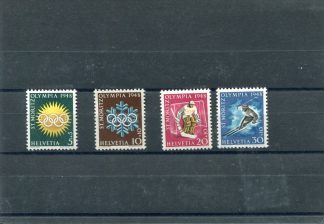 SVIZZERA 1948 OLIMPIADI INVERNALI UNIF.449/52