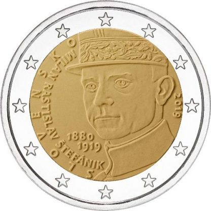 2019 SLOVACCHIA -100º anniversario della morte di Milan Rastislav Štefánik