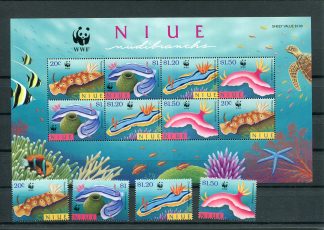 NIUE 1999 W.W.F. YV.702/05+BF127