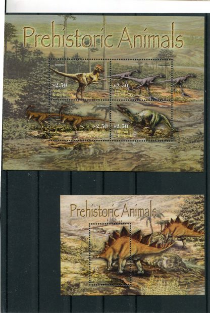 ANTIGUA 2005 DINOSAURI YV.3669/72+BF611
