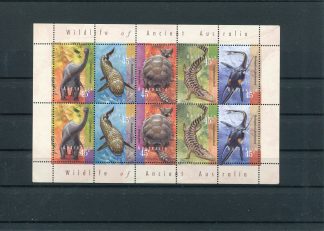 AUSTRALIA 1997 DINOSAURI YV.1610/14 IN MF