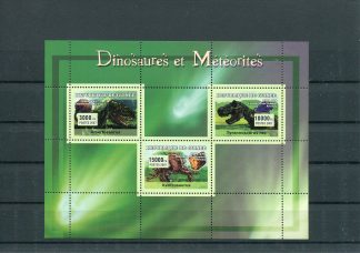 GUINEA 2007 DINOSAURI YV.2957/59