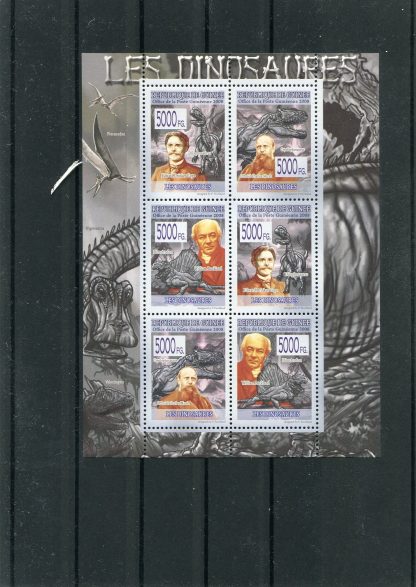 GUINEA 2008 DINOSAURI YV.3483/88
