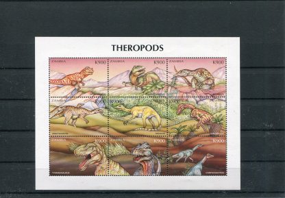 ZAMBIA 1999 DINOSAURI YV.834/42