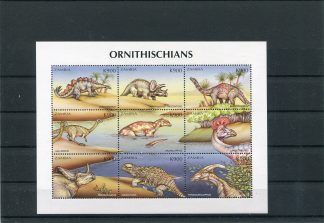 ZAMBIA 1999 DINOSAURI YV.869/77