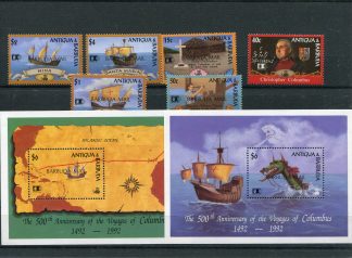 BARBUDA 1992 NAVI E NAVIGATORI YV.1246/51+BF181/82