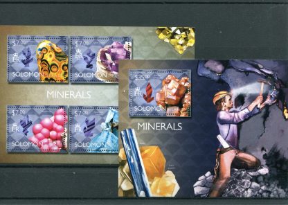 SOLOMON 2014 MINERALI  YV.2340/43+BF336