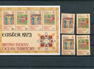 B.I.O.T. 1973 PASQUA YV.50/53+BF1