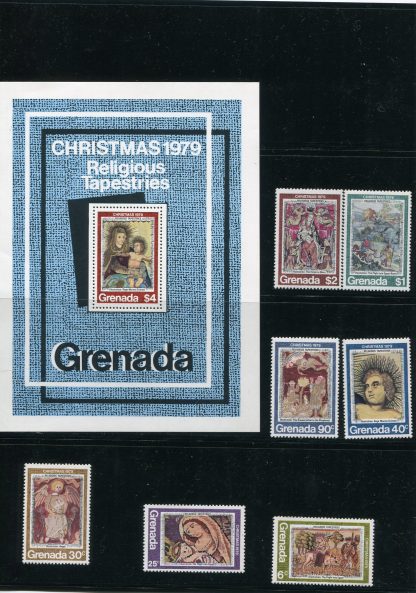 GRENADA 1979 NATALE YV.883/89+BF83