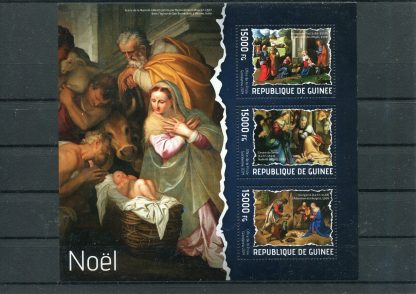GUINEA 2014 NATALE YV.7070/72