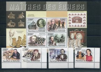 BURUNDI 2011 SPORT YV.1269/72+BF168