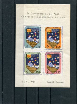 PARAGUAY 1961 SPORT YV.BF6