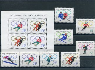 POLONIA 1964 SPORT YV.1322/29+BF38