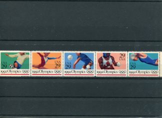 STATI UNITI 1992 SPORT UNIF. 2356/60