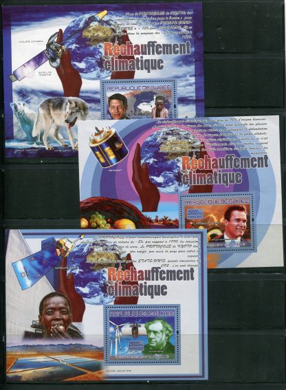 GUINEA 2007 PERSONAGGI YV. BF816/18