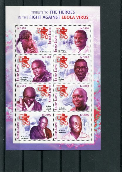 SIERRA LEONE 2015 MEDICINA YV. 5321/28