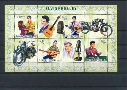 GUINEA BISSAU 2006 MUSICA E CANTANTI  YV. 2230/33