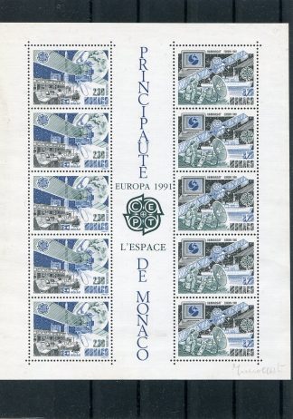 MONACO 1991 SPAZIO  UNIF. BF50