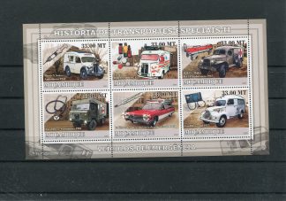 MOZAMBICO 2009 TRASPORTI  YV. 2548/53