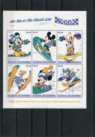 SAN VINCENT 1999 WALT DISNEY YV. 3599/04